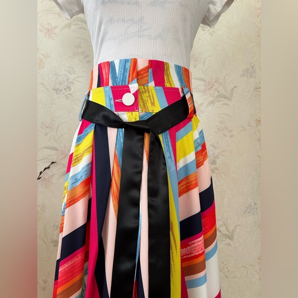 Gracia Pleated Maxi rich color shirt. Size S. - Picture 3 of 14